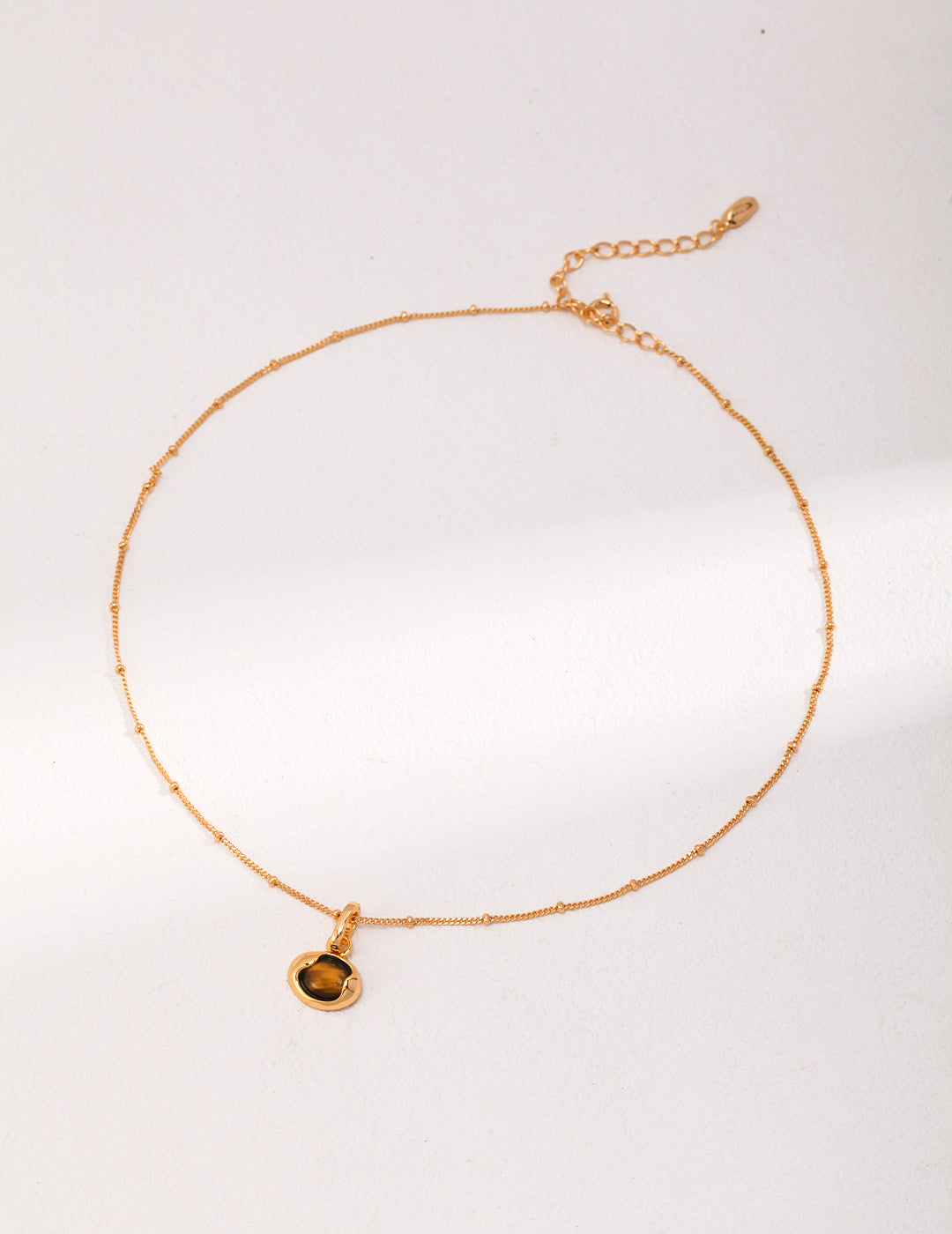 Tigerite Golden Necklace