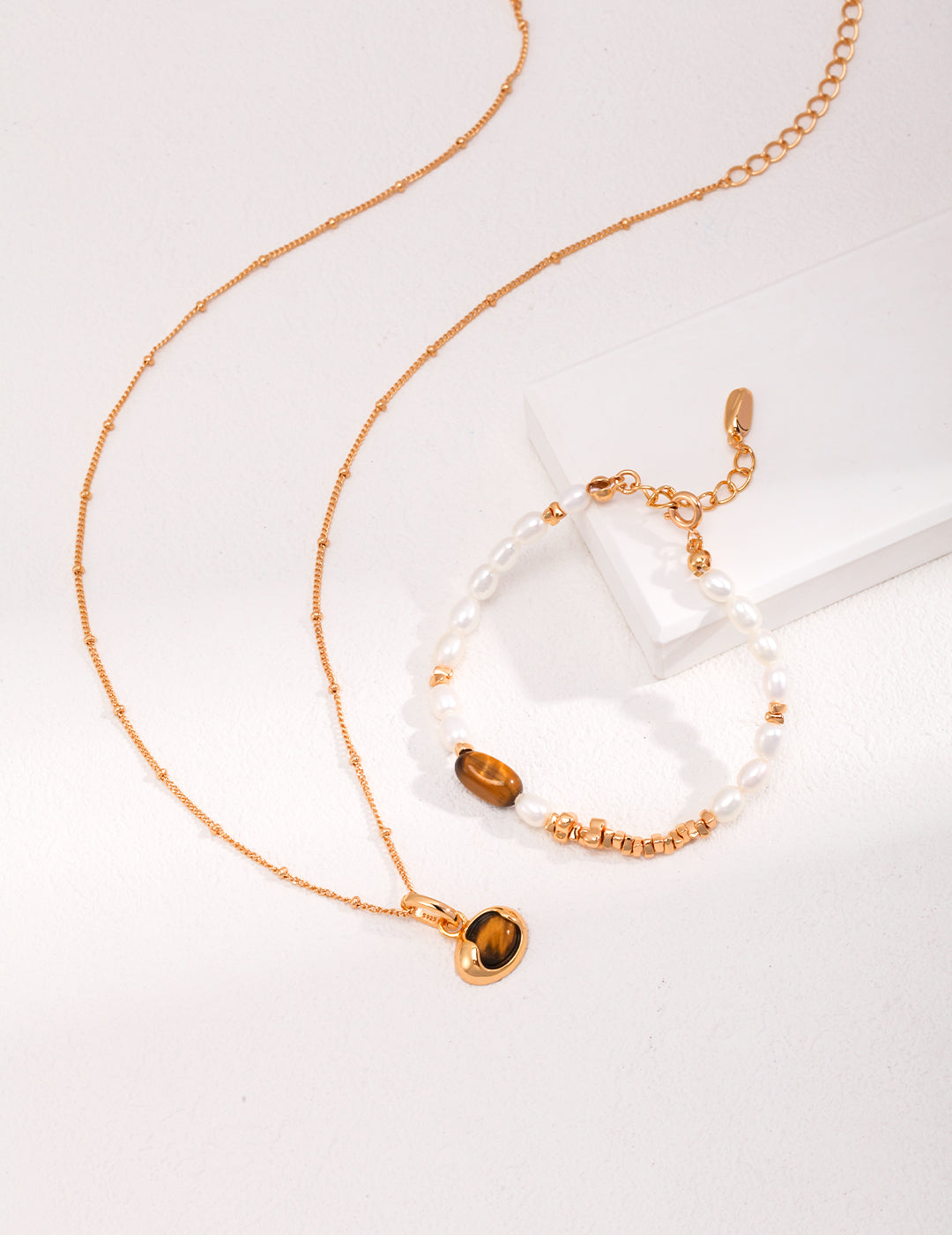 Tigerite Pearl Bracelet