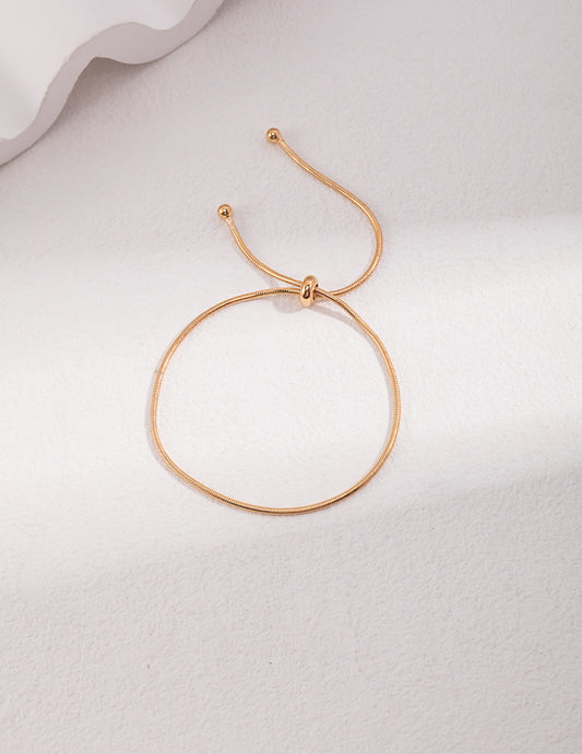 Bracciale a catena fine