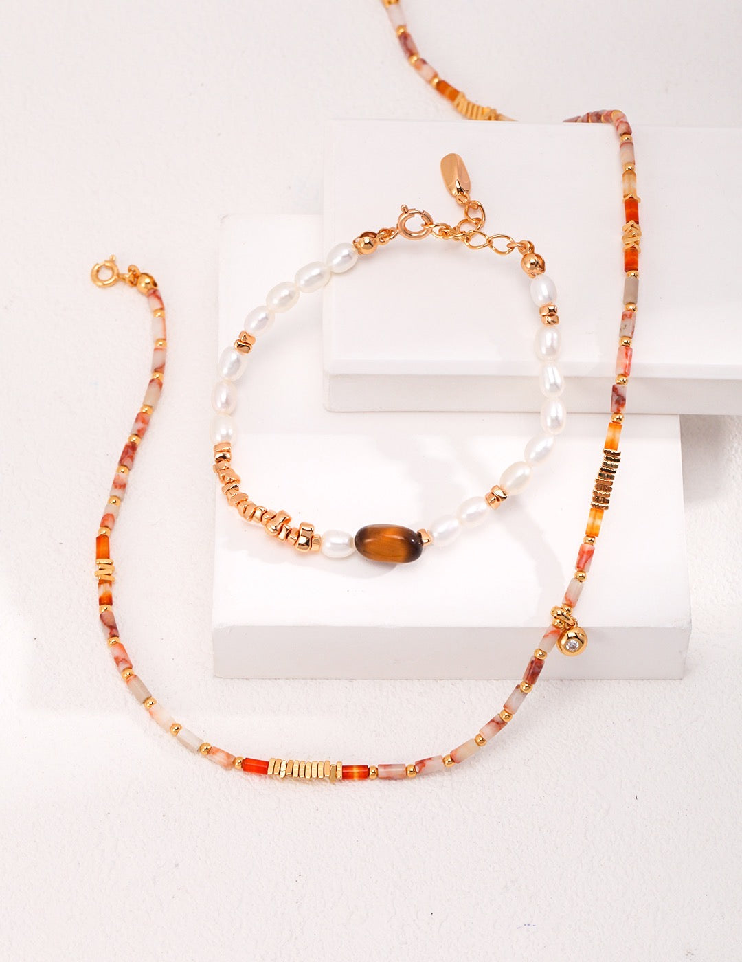 Red Agate Neckalce