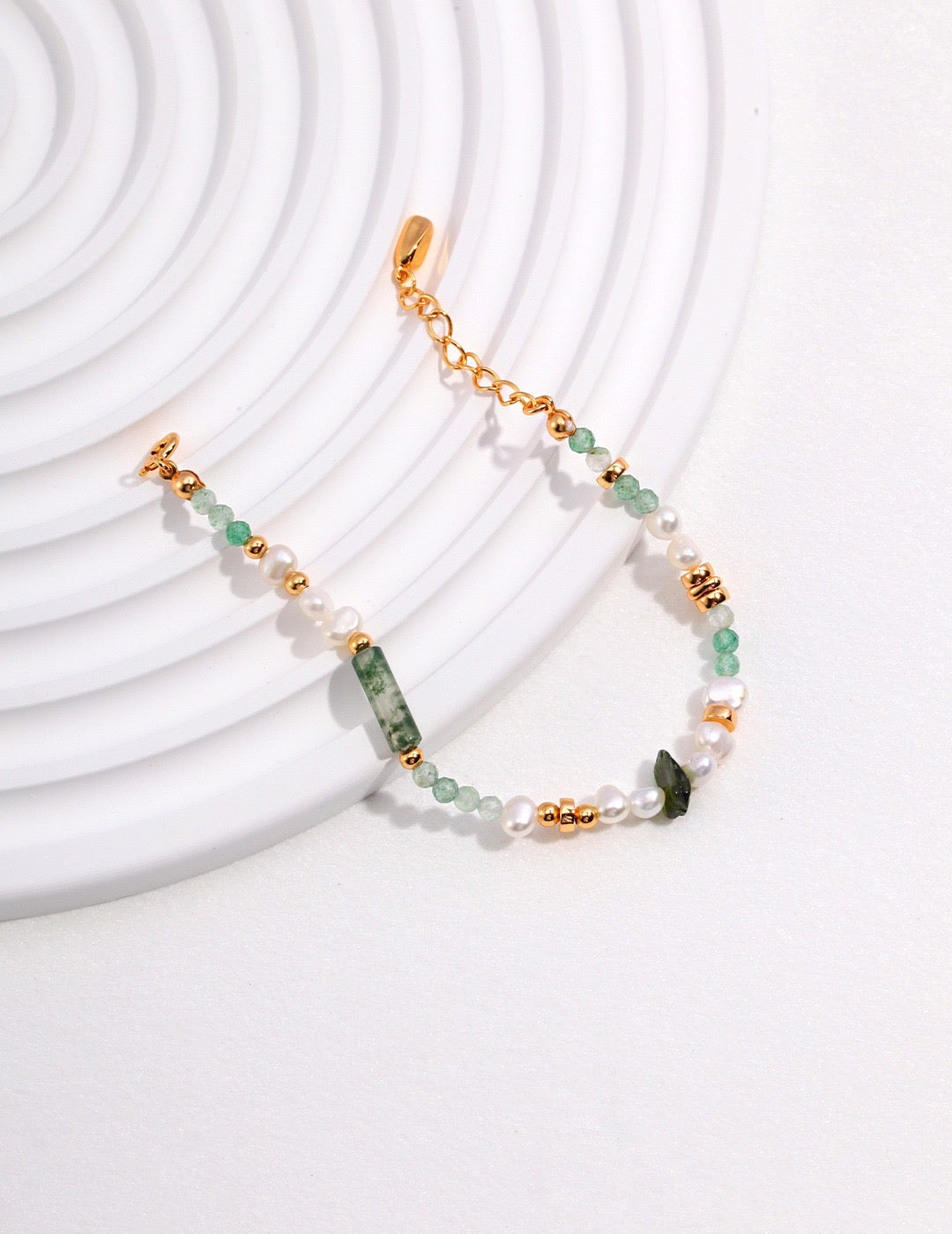 Aquatic Agate Bracelet
