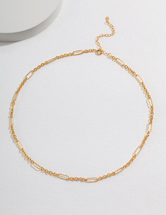 Textured Chain Necklace