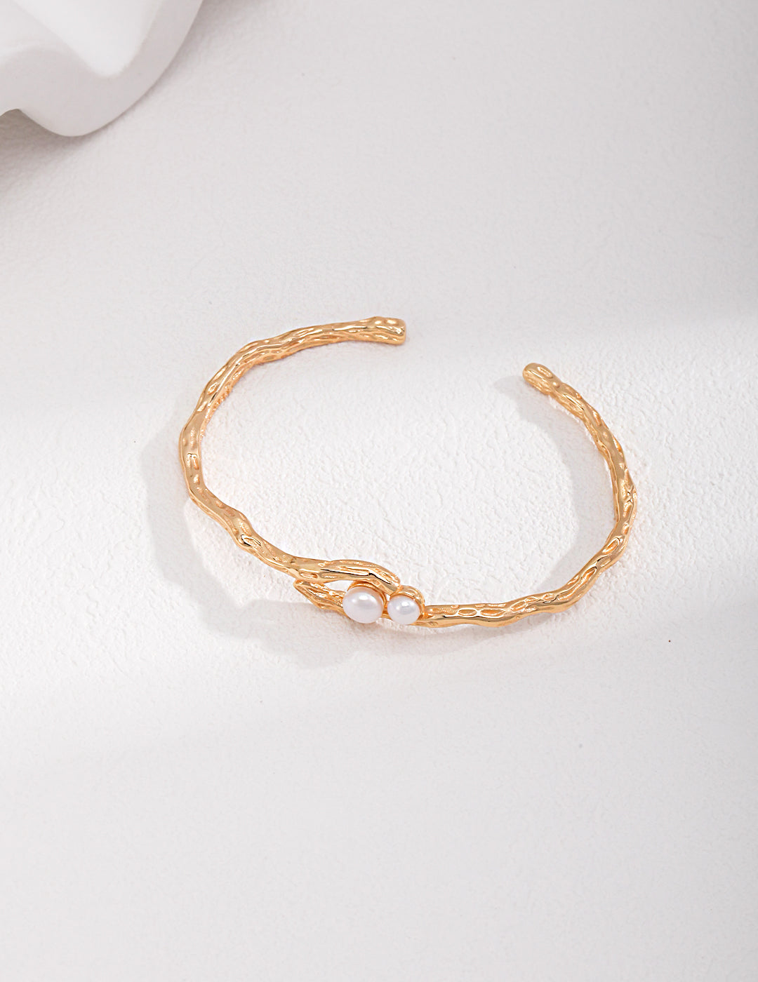 Golden Pearl Bangle