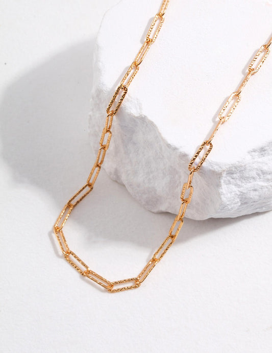 Textured Chain Necklace